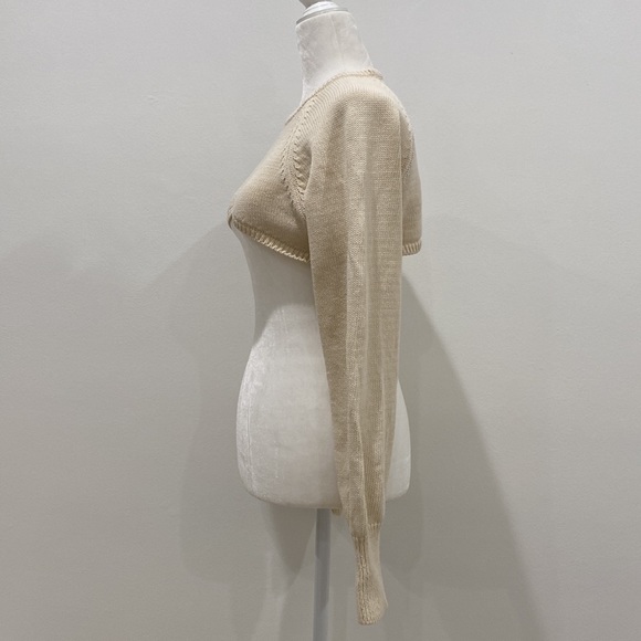 MEET ME CROPPED KNIT TOP - Picture 4 of 6